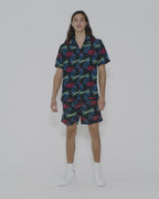 Mens Glow Boardshort Multi Regular Walkshorts - Multi Colour